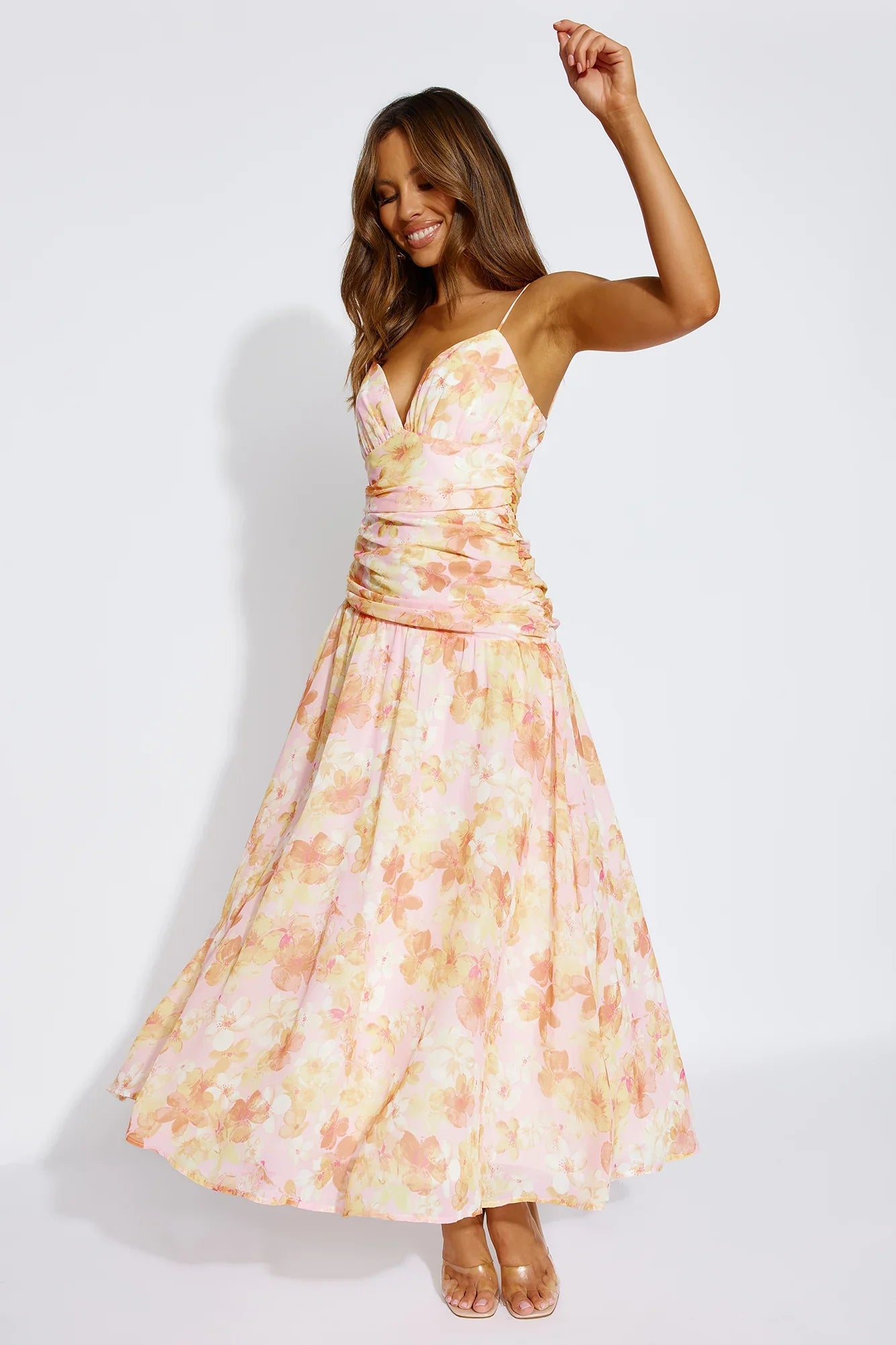 Travel To Me Maxi Dress Yellow