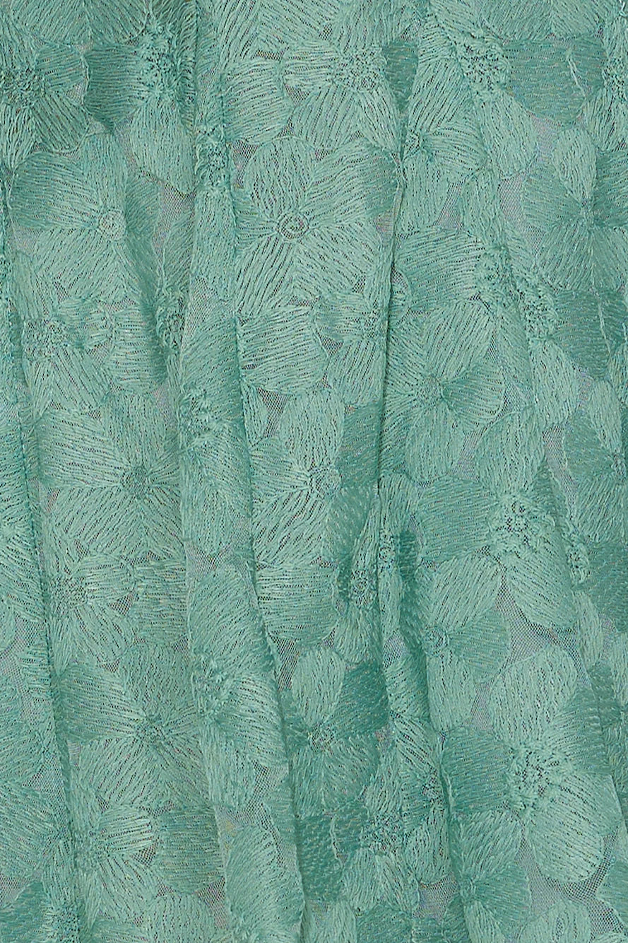 Style Mission Mesh Mini Dress Sage